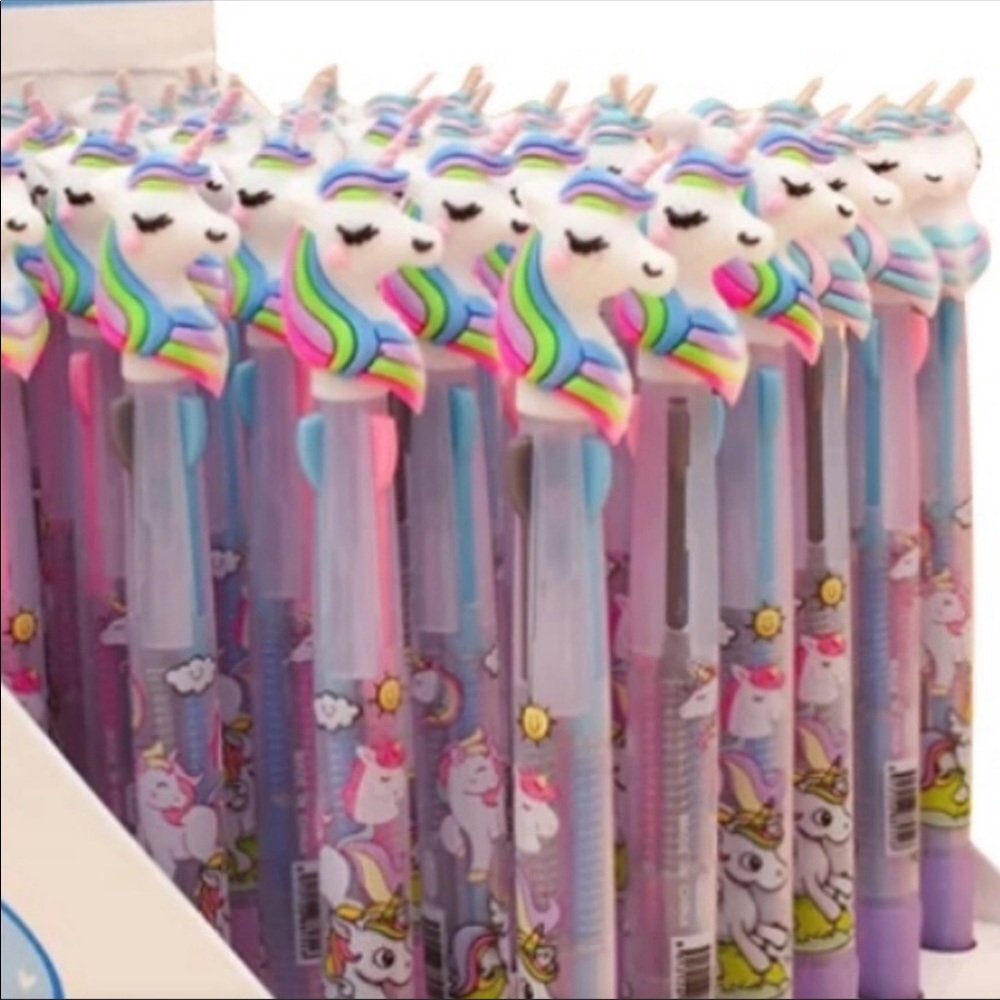 🦄Multicolored Ink Unicorn Pens🦄 - Picture 4 of 4